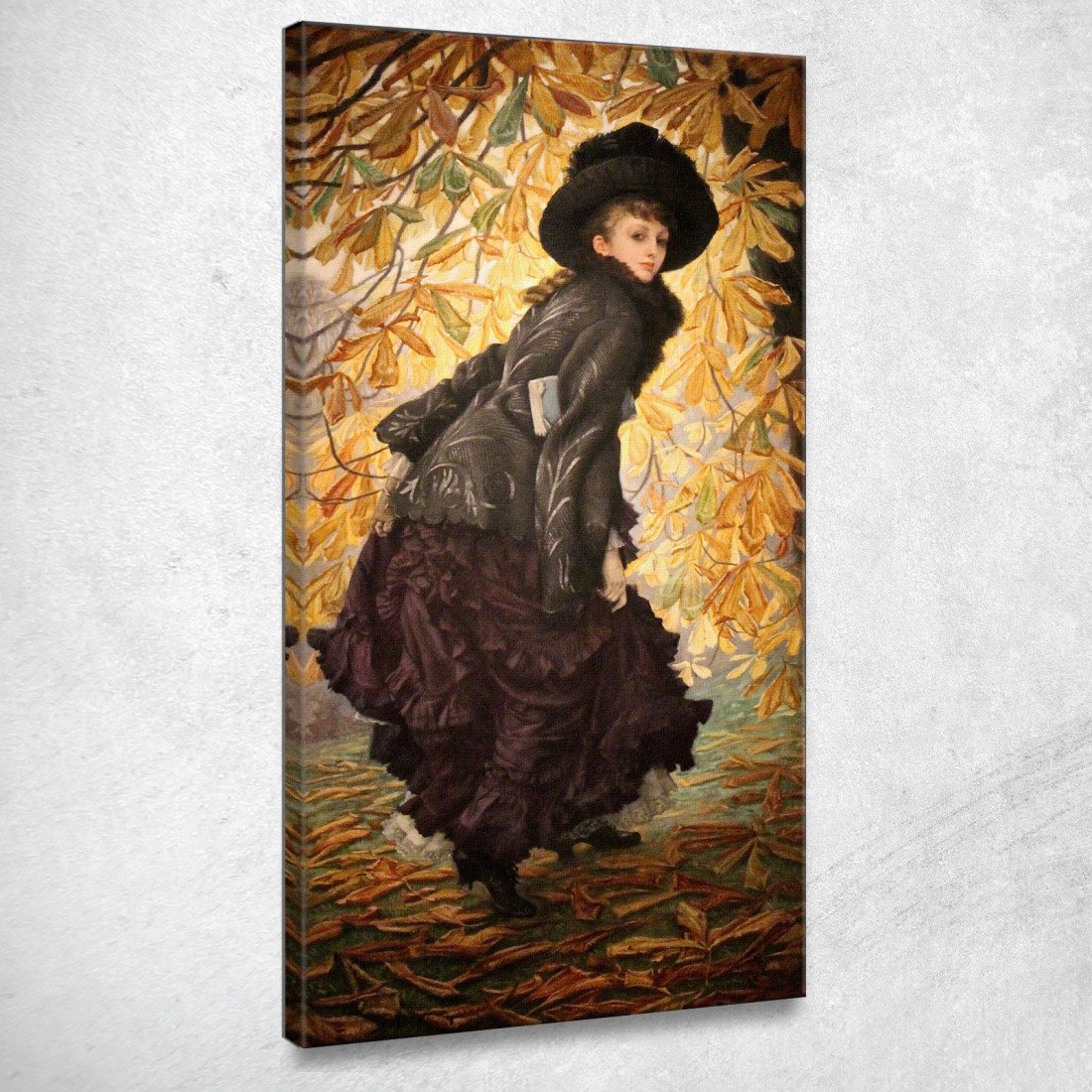Ottobre James Tissot jts68 quadro stampato su tela Ottobre James Tissot jts68 quadro stampato su tela