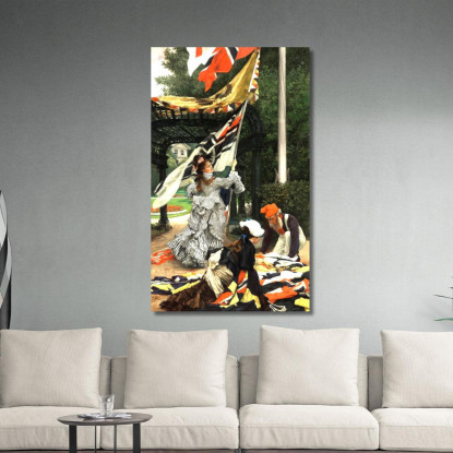 Ancora In Cima James Tissot jts98 quadro stampato su tela