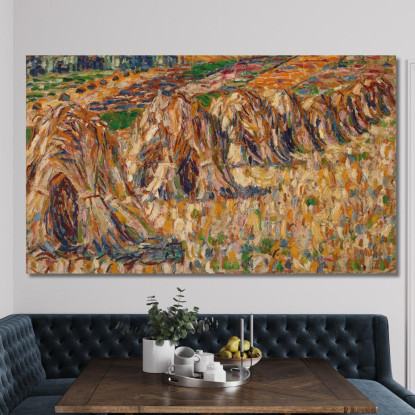 Campo Di Grano Christian Rohlfs cro49 quadro stampato su tela
