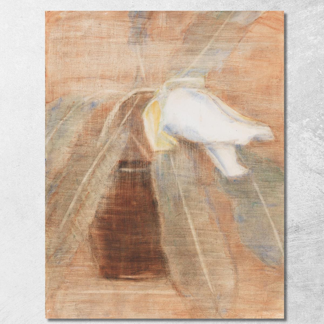 Bocciolo Di Magnolia Nella Brocca Christian Rohlfs cro56 quadro stampato su tela Bocciolo Di Magnolia Nella Brocca Christian Rohlfs cro56 quadro stampato su tela
