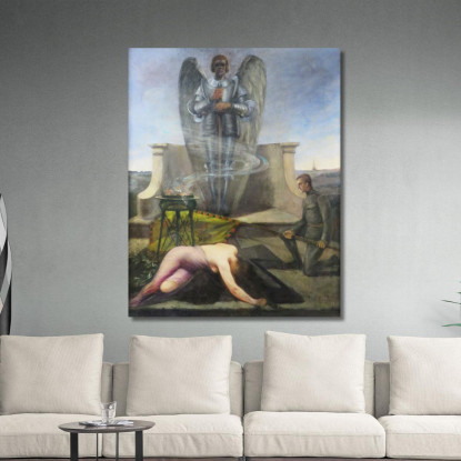 Omaggio A Un Monumento Eroico Eduard Veith evt5 quadro stampato su tela