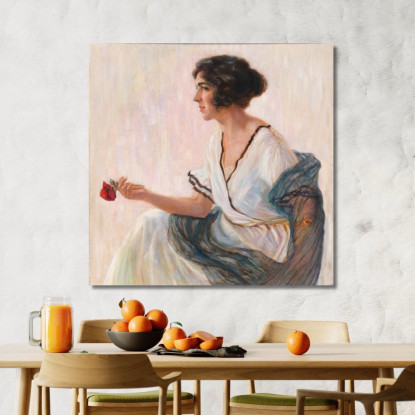 Bellezza Eduard Veith evt22 quadro stampato su tela