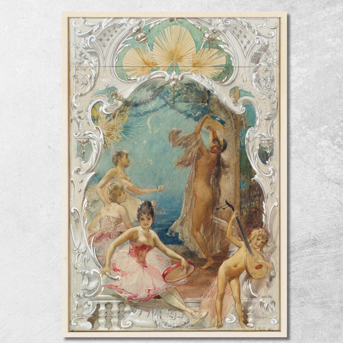 Danza Eduard Veith evt24 quadro stampato su tela Danza Eduard Veith evt24 quadro stampato su tela