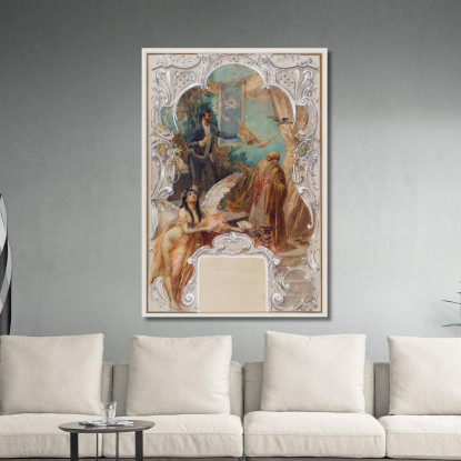 Giocoliere Eduard Veith evt25 quadro stampato su tela