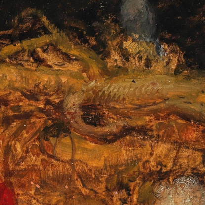 Donna Della Foresta E Amorini Eduard Veith evt32 quadro stampato su tela