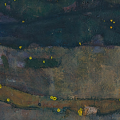 Sole Calante Egon Schiele esh2 quadro stampato su tela