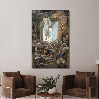 La Resurrezione James Tissot jts134 quadro stampato su tela