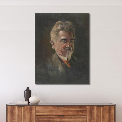 Ritratto Di Leopold Czihaczek Egon Schiele esh23 quadro stampato su tela