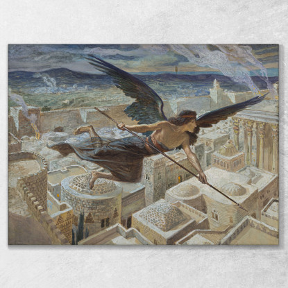 L'Uccisione Degli Assiri James Tissot jts139 quadro stampato su tela
