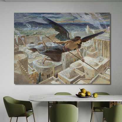 L'Uccisione Degli Assiri James Tissot jts139 quadro stampato su tela