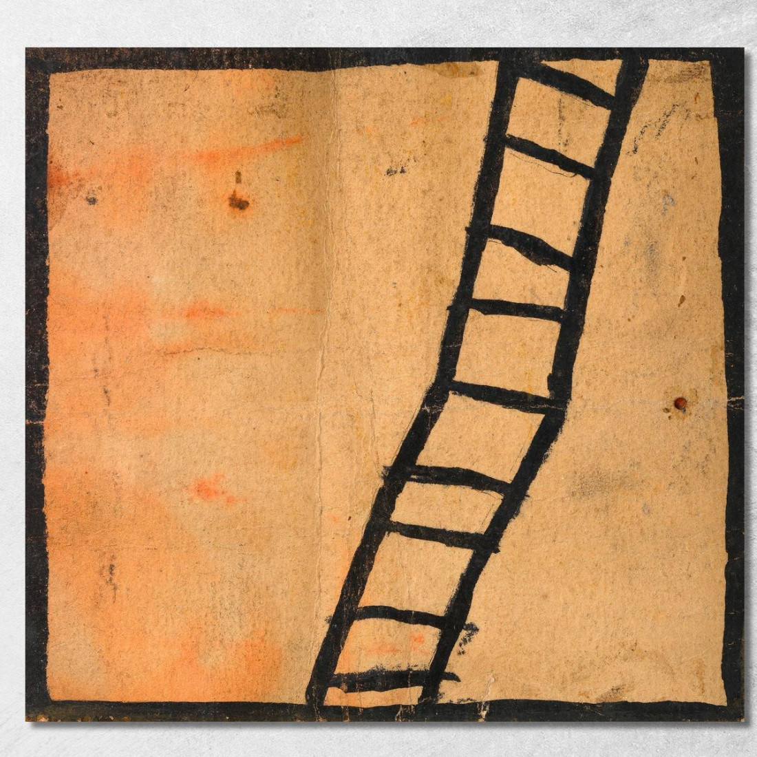 Scala Piegata Egon Schiele esh59 quadro stampato su tela Scala Piegata Egon Schiele esh59 quadro stampato su tela