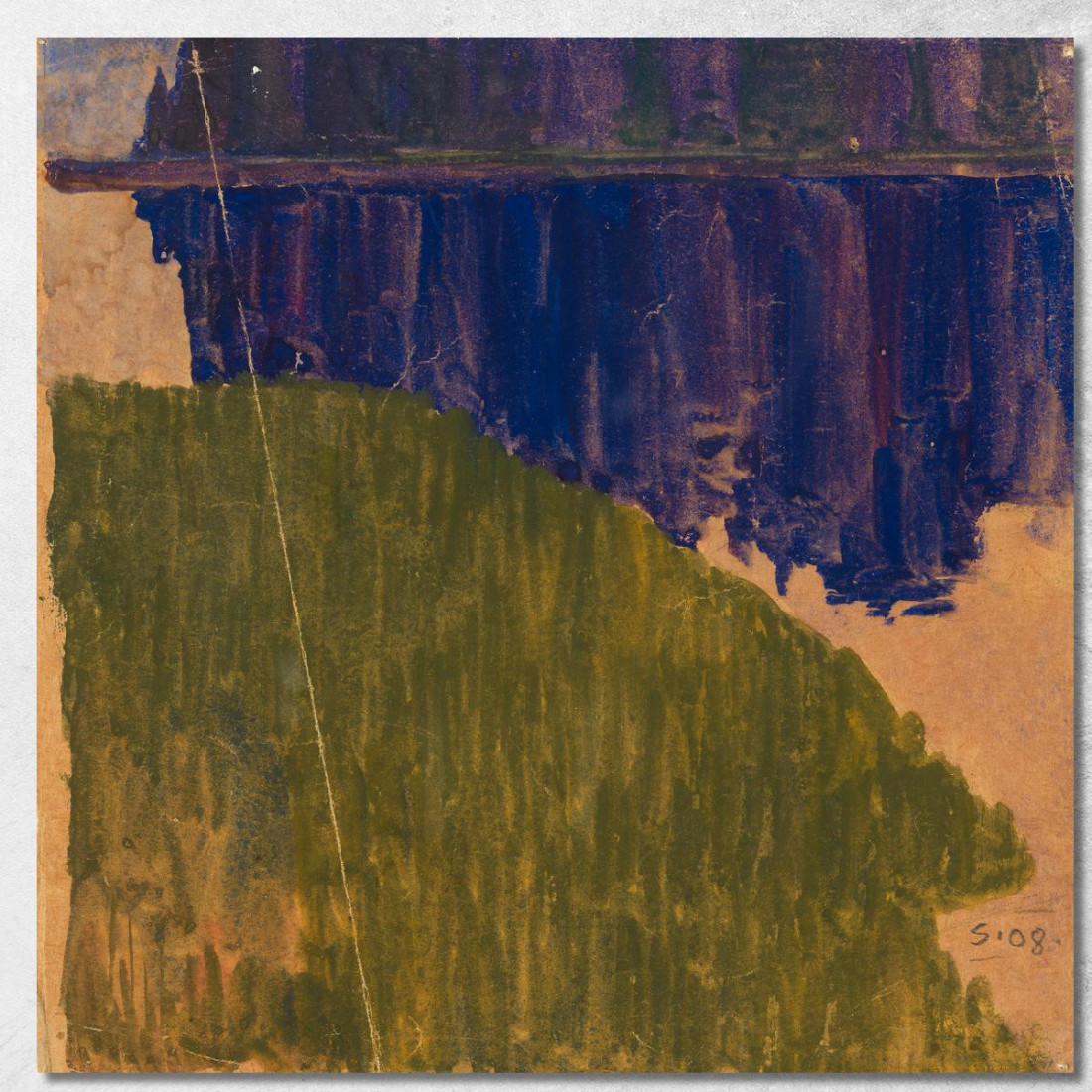Studio Di Paesaggio Hirschbergen Foresta Boema Egon Schiele esh84 quadro stampato su tela Studio Di Paesaggio Hirschbergen Foresta Boema Egon Schiele esh84 quadro stampato su tela