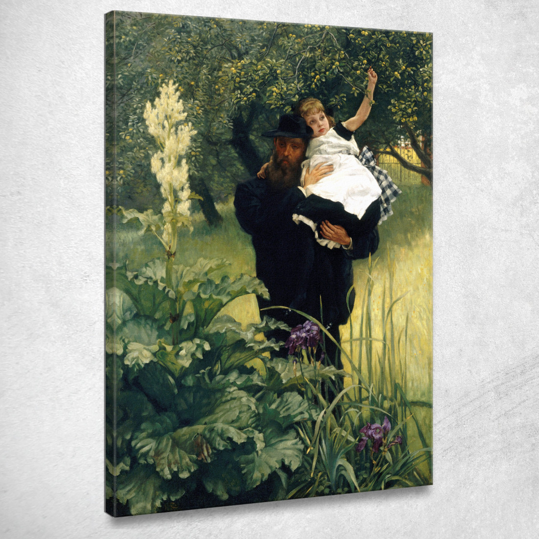 Il Vedovo James Tissot jts146 quadro stampato su tela Il Vedovo James Tissot jts146 quadro stampato su tela