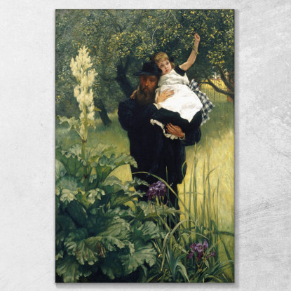 Il Vedovo James Tissot jts146 quadro stampato su tela
