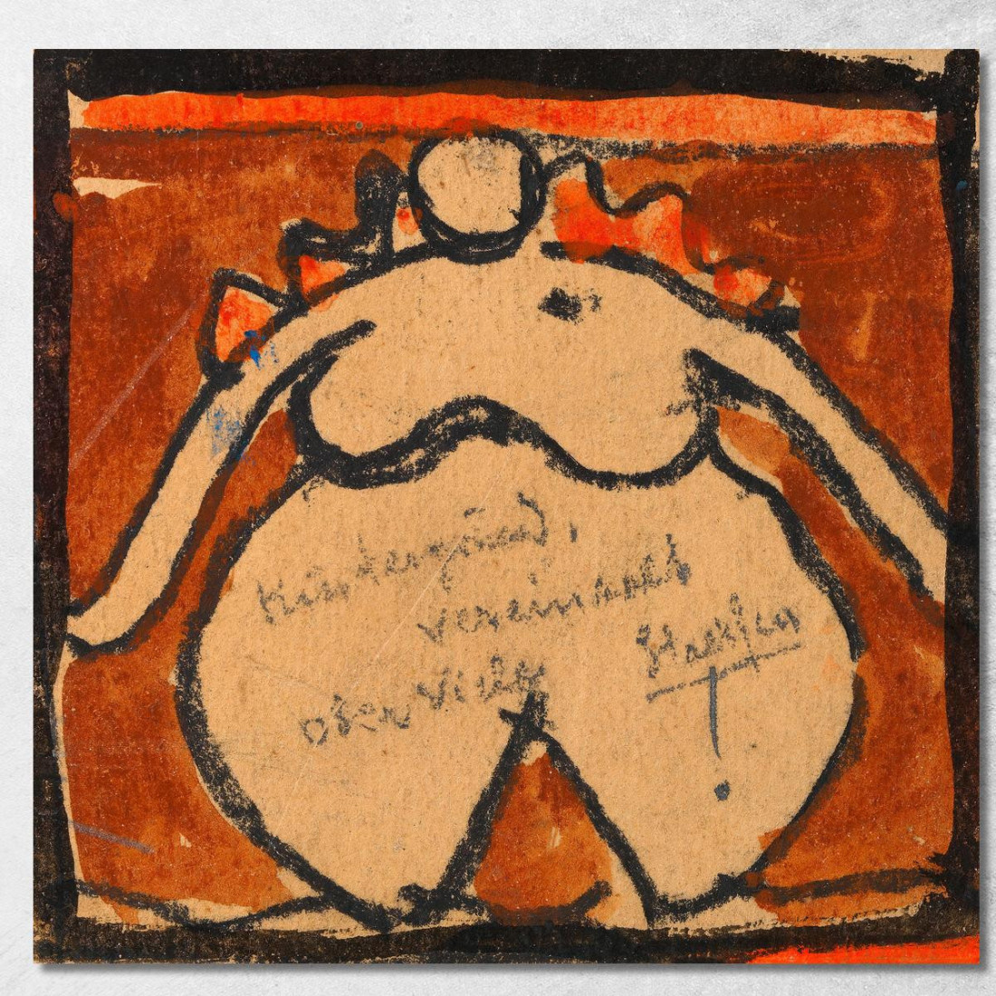 Nudo Femminile Prosperoso Egon Schiele esh210 quadro stampato su tela Nudo Femminile Prosperoso Egon Schiele esh210 quadro stampato su tela