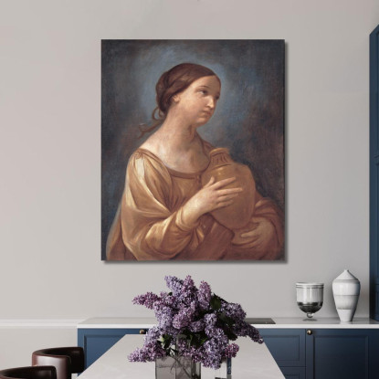 Maddalena Con Il Vaso Di Unguento Guido Reni grn18 quadro stampato su tela