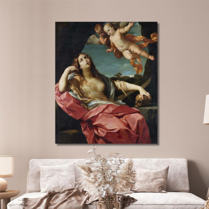 Maria Maddalena Guido Reni grn21 quadro stampato su tela