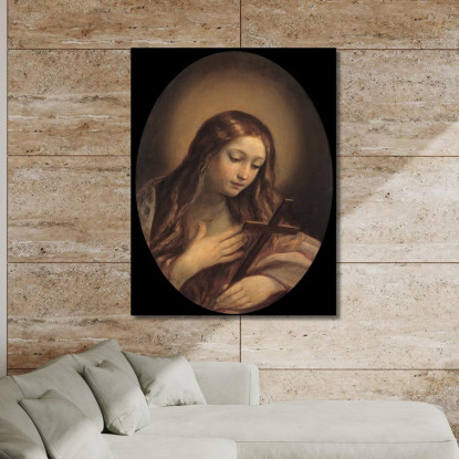 Maddalena Penitente Guido Reni grn24 quadro stampato su tela