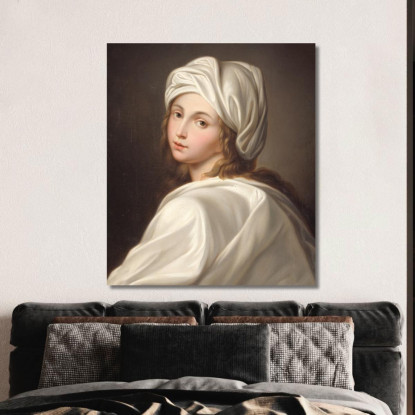 Ritratto Di Beatrice Cenci Guido Reni grn26 quadro stampato su tela