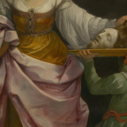 Salomè Con La Testa Di San Giovanni Battista Guido Reni grn35 quadro stampato su tela