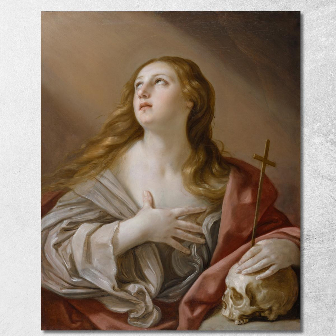 La Maddalena Penitente Guido Reni grn46 quadro stampato su tela La Maddalena Penitente Guido Reni grn46 quadro stampato su tela