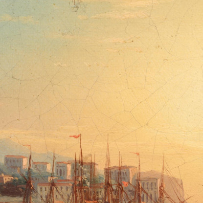 Porto Con Navi Ivan Konstantinovich Aivazovsky ika11 quadro stampato su tela