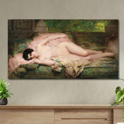 Fiore D'Andalusia Léon François Comerre lfc9 quadro stampato su tela