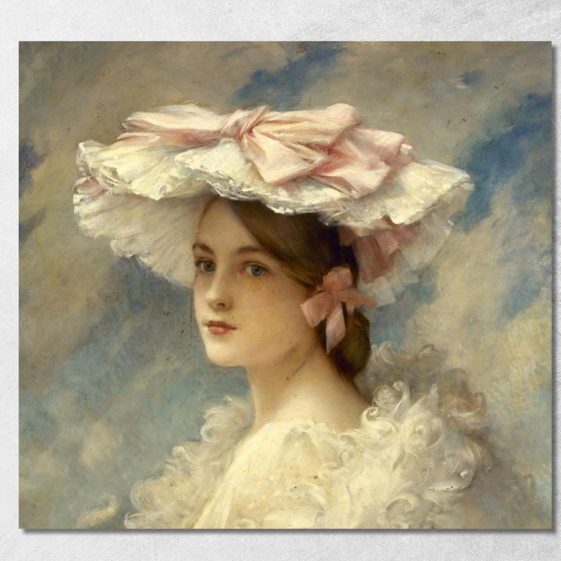 La Charlotte Di Alphonsine Léon François Comerre lfc11 quadro stampato su tela La Charlotte Di Alphonsine Léon François Comerre lfc11 quadro stampato su tela