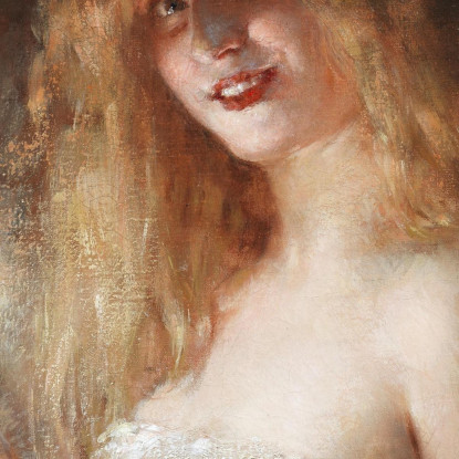 A Letto Léon François Comerre lfc19 quadro stampato su tela