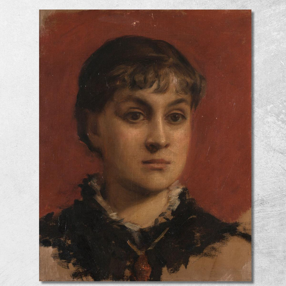 Ritratto Di Jacqueline Comerre-Paton Léon François Comerre lfc23 quadro stampato su tela Ritratto Di Jacqueline Comerre-Paton Léon François Comerre lfc23 quadro stampato su tela