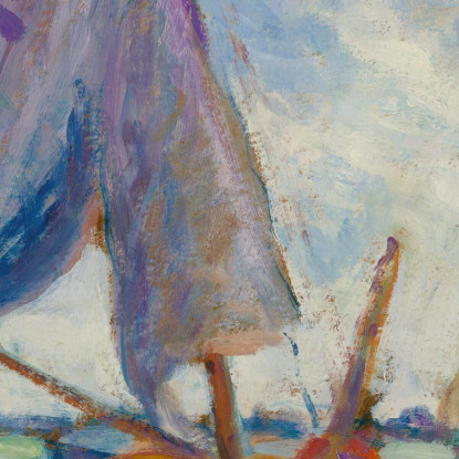 Barche Olandesi Maximilien Luce mlc6 quadro stampato su tela