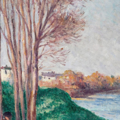 Il Riposo Sulle Rive Della Loira A Saint-Ay Maximilien Luce mlc50 quadro stampato su tela