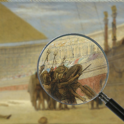 Ave Cesare Noi Che Stiamo Per Morire Ti Salutiamo Jean-Léon Gérôme jlg23 quadro stampato su tela