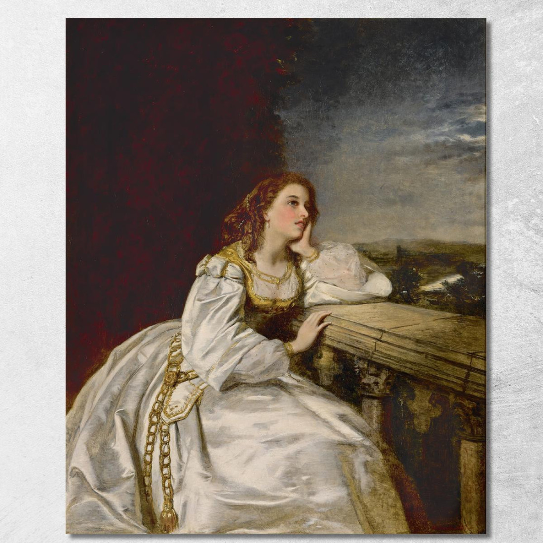 Giulietta 'Oh Se Fossi Un Guanto Su Quella Mano' William Powell Frith wpf8 quadro stampato su tela Giulietta 'Oh Se Fossi Un Guanto Su Quella Mano' William Powell Frith wpf8 quadro stampato su tela