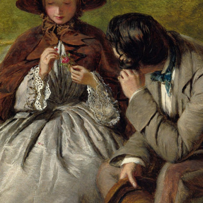 Gli Amanti William Powell Frith wpf21 quadro stampato su tela