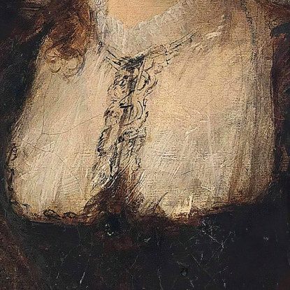 Il Velo William Powell Frith wpf27 quadro stampato su tela