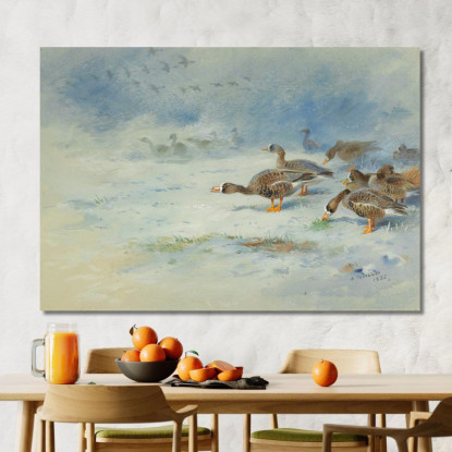 Oche Facciabianca Archibald Thorburn ath17 quadro stampato su tela