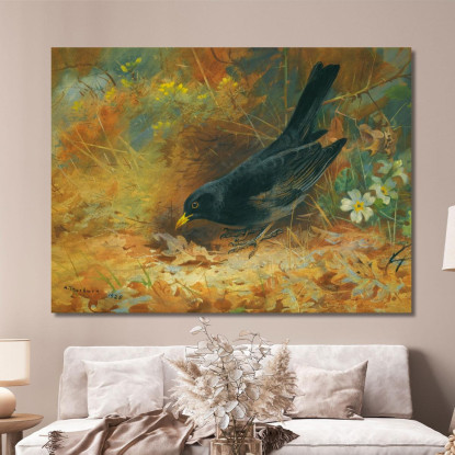 Merlo Archibald Thorburn ath22 quadro stampato su tela