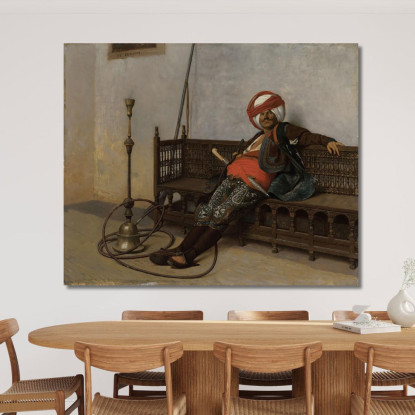 Capo Arnauta Jean-Léon Gérôme jlg36 quadro stampato su tela