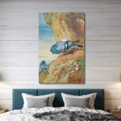 Colombacci Archibald Thorburn ath89 quadro stampato su tela