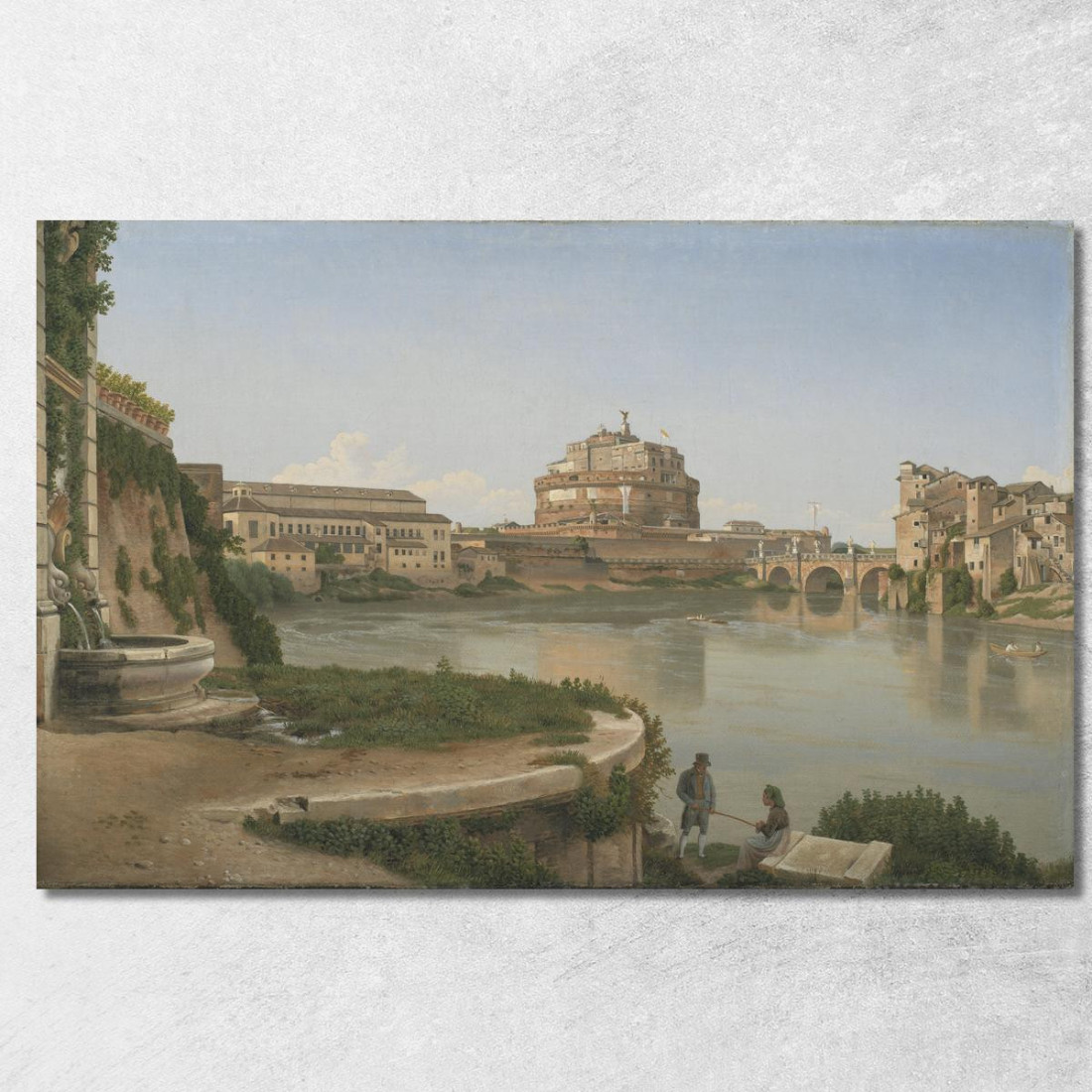 Una Vista Attraverso Tre Archi Del Terzo Piano Del Colosseo Christoffer Wilhelm Eckersberg cwe8 quadro stampato su tela Una Vista Attraverso Tre Archi Del Terzo Piano Del Colosseo Christoffer Wilhelm Eckersberg cwe8 quadro stampato su tela