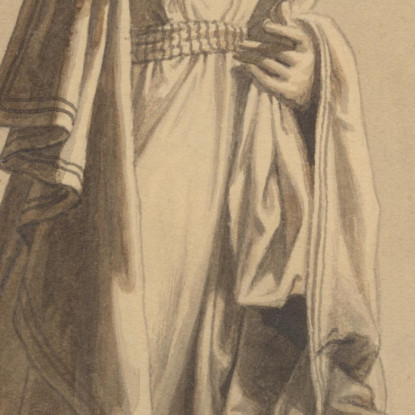 Figura Dall'"Hakon Jarl" Di Oehlenschläger Christoffer Wilhelm Eckersberg cwe26 quadro stampato su tela