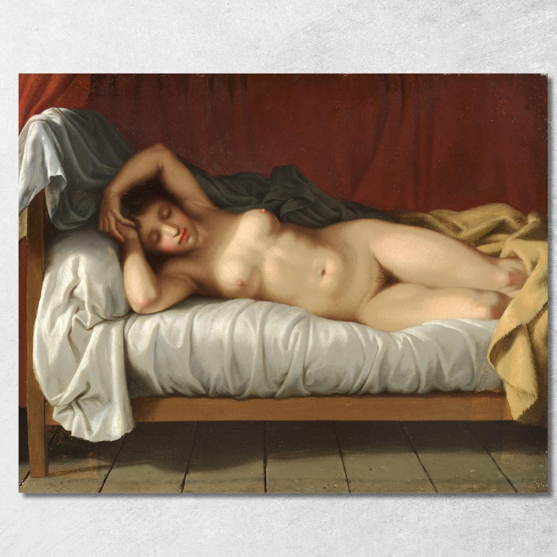 Modella Sdraiata Christoffer Wilhelm Eckersberg cwe35 quadro stampato su tela Modella Sdraiata Christoffer Wilhelm Eckersberg cwe35 quadro stampato su tela