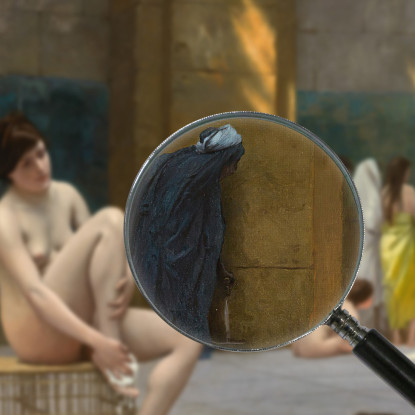 Donne Al Bagno 2 Jean-Léon Gérôme jlg51 quadro stampato su tela