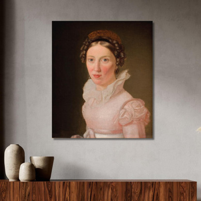 Suzanne Juel Cognata Dell'Artista E In Seguito Sua Terza Moglie Christoffer Wilhelm Eckersberg cwe67 quadro stampato su tela