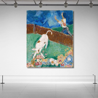 Vitello Cyprián Majerník cmj10 quadro stampato su tela