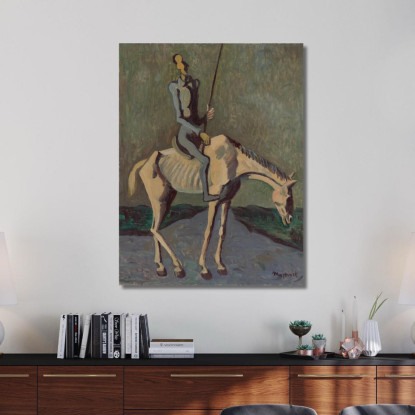 Don Chisciotte Cyprián Majerník cmj22 quadro stampato su tela