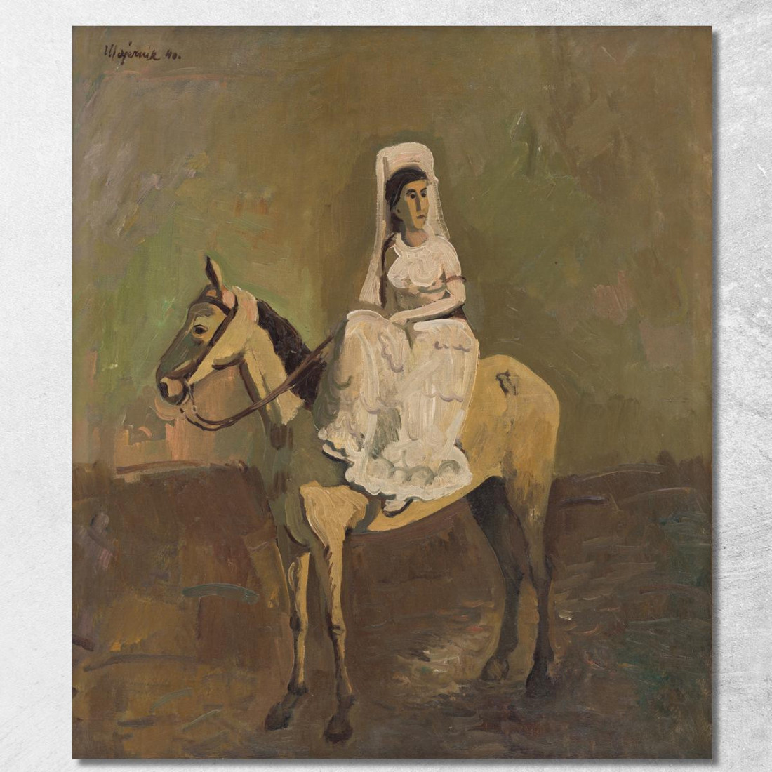 Cavallerizza Cyprián Majerník cmj26 quadro stampato su tela Cavallerizza Cyprián Majerník cmj26 quadro stampato su tela