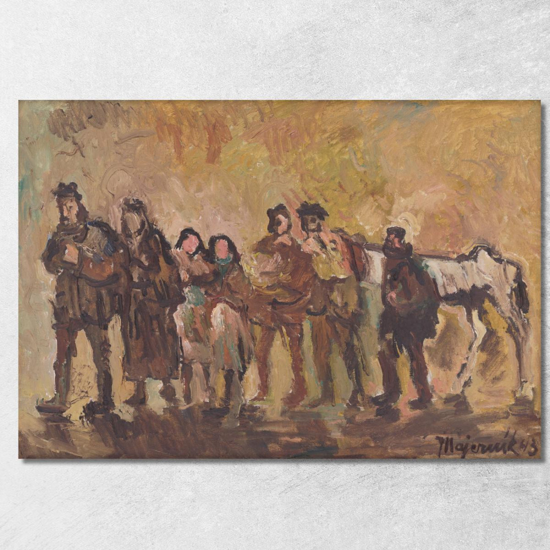 Esiliati Cyprián Majerník cmj28 quadro stampato su tela Esiliati Cyprián Majerník cmj28 quadro stampato su tela