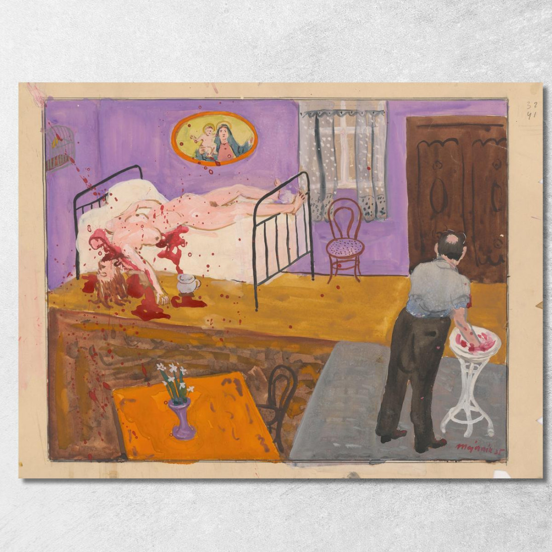 Amanti Alla Periferia Cyprián Majerník cmj39 quadro stampato su tela Amanti Alla Periferia Cyprián Majerník cmj39 quadro stampato su tela